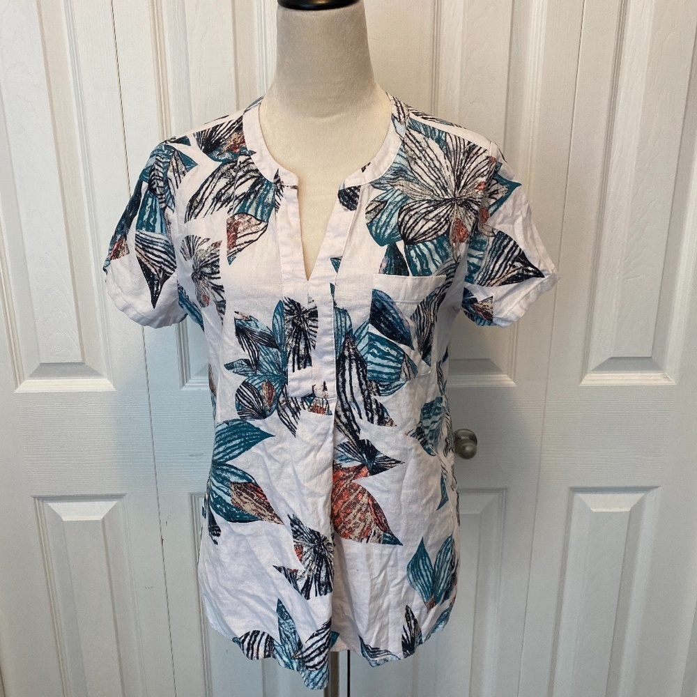 Linen Blend women’s Size L top